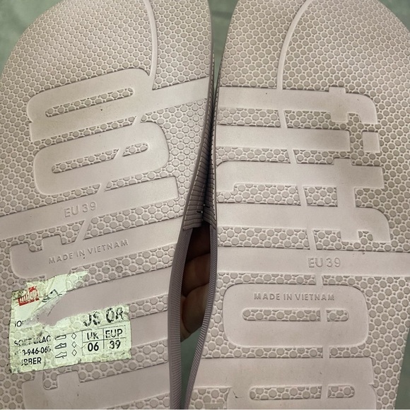 New! Fitflop iQushion slides soft lilac purple - Picture 8 of 8